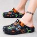 Dropship Men's Sandals Outdoor Slippers Beach Comfortable Slides Thick Soft Clogs Water Shoes Men Casual Shoes Men Beach Sandals_vogvips.com