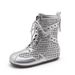 2026 Spring/Summer Woven Height-Increasing Ankle Breathable Zipper Sandals Summer Hollow-Out Martin Boots For Women_vogvips.com