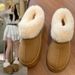 Women's Shoes Thick Soled Snow Boots Fashionable Women's Winter New Velvet Thickened Short Boots Non Slip_vogvips.com