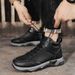 Men's Shoes Casual Black Work Shoes Waterproo Labor Urance Outdoor Mountaineering High-top Martin Boots_vogvips.com