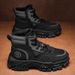 European Warm Series Men's Martin Autumn Breathable High-top British Style Work Outdoor Hiking Desert Combat Yellow Boots_vogvips.com