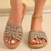 Sandals Women Slides Wedges Summer Slippers Shock Absorption Casual Party Leisure Pool Luxury Shoes_vogvips.com