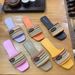 New-Style Women's Square-Toed Outdoor Non-Slip Beach Sandals, 2025 Summer New Model, Flat Woven Soft-Soled Sandals_vogvips.com