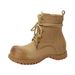 Melard Big Toe Platform Thick Short For Women 2025 New Spring Comfortable Soft Sole Single British Style Martin Boots_vogvips.com