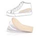 Adjustable Height Insoles For Men & Women - GEL & Suede Heel Pads For Sneakers, Dress Shoes & Casual Shoes - Discreet Lift For Leg Lengthening_vogvips.com