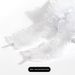Lace-Trimmed Ruffle Shoelaces – 4-Size Adjustable Balletcore Shoe Strings For Sneakers & Casual Shoes (White/Black, Big/Small Ruffles)_vogvips.com
