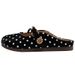 Retro Split-toe Low-heeled Soft Leather Versatile Casual Polka Dot Slip-on 2.5 Cm Wedge Style Open-back Half-toe Shoes_vogvips.com