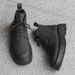 Martin Boots Long Tube Tooling High Street Soft Leather Tooling Locomotive Wind Heightened Boots_vogvips.com