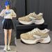 The Mesh Dad New Breathable Female Student Sports Heightening Casual Shoes_vogvips.com