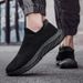 New Soft Sole Socks, Anti Slip Large Size Flyknit Popcorn Couple Sports Shoes, Men's_vogvips.com