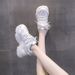 Large Size Dad For Women 41 To 43 Spring And Autumn New Style Super Feet Wide Fat Thick Bottom Hot Sports Shoes 42_vogvips.com