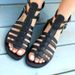 Women's Shoes Spring And Summer Large Size Flat Sexy Women's Sandals_vogvips.com