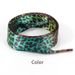 2CM Wide Silk Shoelaces – Stylish Leopard Print & Tie-Dye For Sneakers & Casual Shoes (3 Colors, 80-160cm)_vogvips.com