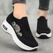 Women's Summer New Lightweight Sponge Sole Casual Height Increasing Versatile Thick Soled Shoes, Women's Shoes_vogvips.com