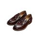 Men's Shoes Leather Shoes, British Style, New Patent Leather, Glossy Finish, Versatile Slip On Loafers, Casual Style, Tassel Shoes._vogvips.com