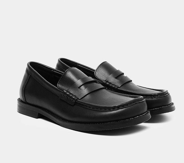 Designer Men Dress Shoes Luxury High-quality Suede Julian Loafer Calfskin Genuine Leather Casual Job Loafer Party VINTAGE_vogvips.com
