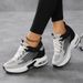 Spring And Autumn New Casual Fly Woven Breathable Thick Soled Sports Anti Slip Comfortable Inner Height Increase Women's 51F_vogvips.com