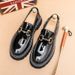 Casual Round Toe British Patent Leather Men's Business Formal Wedding Groom Shoes 3368_vogvips.com
