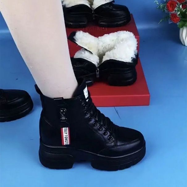 1178225343@qq.com 2025 Thick-Soled Martin For Women, Spring And Autumn, Internal Height Increase, Genuine Soft Leather Short Boots, Winter_vogvips.com