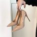 2025 Women's Spring New Elegant Black Nude Color Niche Design Patent Leather Single Shoes Thin Heel Party High Heels_vogvips.com