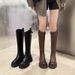 Platform Long For Women 2025 New Autumn Winter Short Over-the-Knee High Heel Riding Thick Leg Slimming Boots_vogvips.com