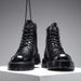 Men's Shoes 2025 Winter New Mid Length Workwear British Style Leather Boots Men's Plus Velvet Warm Cotton Boots_vogvips.com