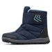 Winter Outdoor Waterproof, Anti Slip, Warm Cotton Shoes, Snow Boots, Couple Style, Mid Length Casual Cotton Boots_vogvips.com
