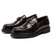 Thick-Soled For Men, British Style, Size 48, Business Formal Height-Increasing, Hairstylist Men's Shoes, Big Round Toe_vogvips.com