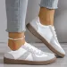 2025 Autumn New Flat Sports For Women Fashionable Mixed Color Lace Up Vulcanized Comfortable Casual Shoes_vogvips.com