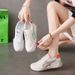 2025 White Sneakers For Women Summer New Korean Ins Female Student Casual Sports Versatile Board Shoes Street Style_vogvips.com