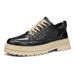 Wholesale Thick-soled Work For Men, Casual Shoes, Low-top Martin Boots, Leather Waterproof Breathable Sneakers, Men's_vogvips.com