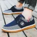 Best Selling Men's Casual Vulcanized Work Loafers Mesh Lightweight Man Sports Shoes Canvas Shoes For Men_vogvips.com