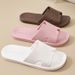 Men's And Women's Simple Comfortable Non-Slip Bathroom Slippers for Indoor Use Summer Appropriate Home Use Step in Style_vogvips.com
