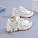 2025 Hot Spring Outdoor Running Sports Korean Style Soft Casual Mesh Versatile Thick Sole Dad Shoes For Women_vogvips.com