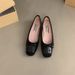 Hidden Wedge French Style Red Single For Women Spring Autumn 2025 Summer Bowknot Ballet Gentle Evening Shoes_vogvips.com