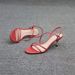 European Station 2025 Summer Women's Shoes Niche New Product One-strap Open-toe Sexy High-heeled Sandals For Women With_vogvips.com