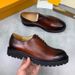 New Business Casual Leather Thick Sole Wear-resistant British Fashion Loafers Men's Wedding Groom Shoes_vogvips.com