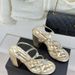26 New Classic Camellia Pearl Diamond Pattern Chunky High Heel Top Quality French Style Ankle Strap Fairy Sandals For Outdoor Wear_vogvips.com
