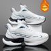 ShoeVault Factory Direct Men's Winter Fleece-Lined Warm High-End Thick-Soled Sneakers Northeastern Rotating Button Cotton Shoes_vogvips.com