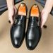 Men's Business Monk Simple Formal Leather Shoes_vogvips.com