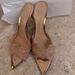 French Milk Apricot Lace High Heel Slippers Women's Versatile Stiletto Heel Socialite Niche Pointed Toe Thong Sandals Summer_vogvips.com