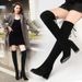 Z Small Size Over-the-Knee For Women Autumn Winter 2024 New Thick Heel High Women's Long Boots Slim Fit_vogvips.com