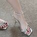 MTX French Style Strappy High Heels For Women 2025 Summer New Silver Rhinestone One-Strap Thin Heel Roman Sandals_vogvips.com