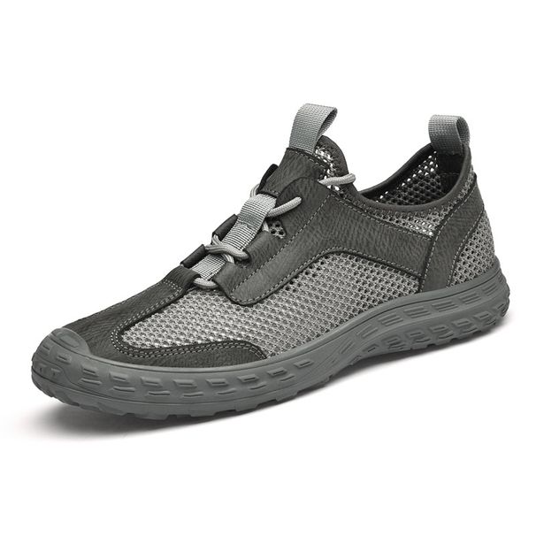 Handmade Shoes Refreshing Mesh Men's Shoes Outdoor Mountaineering Men's Shoes Travel Outdoor Sports Flying Woven Mesh Shoes_vogvips.com