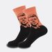 Men's trend mid-tube stockings stockings high tube personality figures oil painting sports cotton socks_vogvips.com