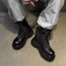 Thick-soled Heightening Martin Boots Tooling Boots Outdoor Hiking Boots Retro Short Boots_vogvips.com