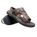 Men's Made Of Genuine Leather Summer Cowhide Beach Shoes, 2025 New Model, Driving External Wear, With Anti Slip_vogvips.com