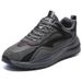 Men's Summer 2025 New Leather Men's Breathable Trend Versatile Thick Sole Sports Casual Running Dad Shoes_vogvips.com
