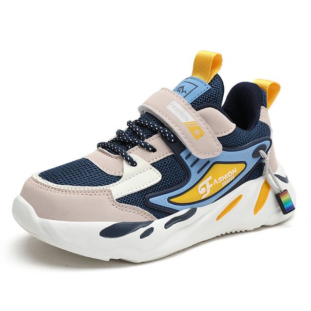 Kids Shoes CUHK Kids Running Student Net Shoes Trend Boys Sneakers_vogvips.com