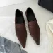 No Tired Feet Loafer French Retro Medium Heel Temperament Pointed Toe Womens Shallow Single 251226_vogvips.com